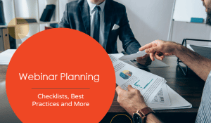 How to Plan a Webinar template checklist