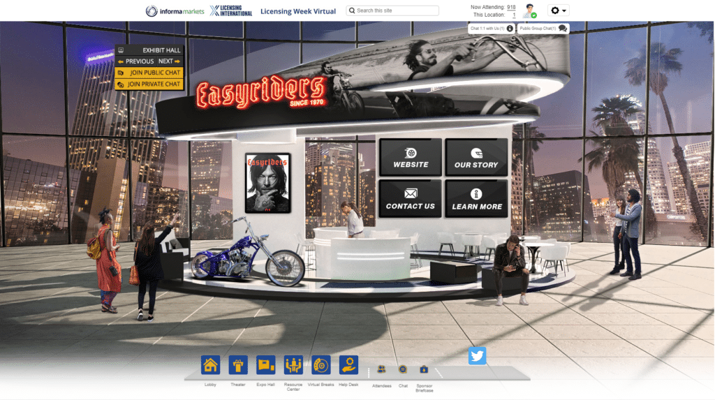 Virtual Conference Platform Booth