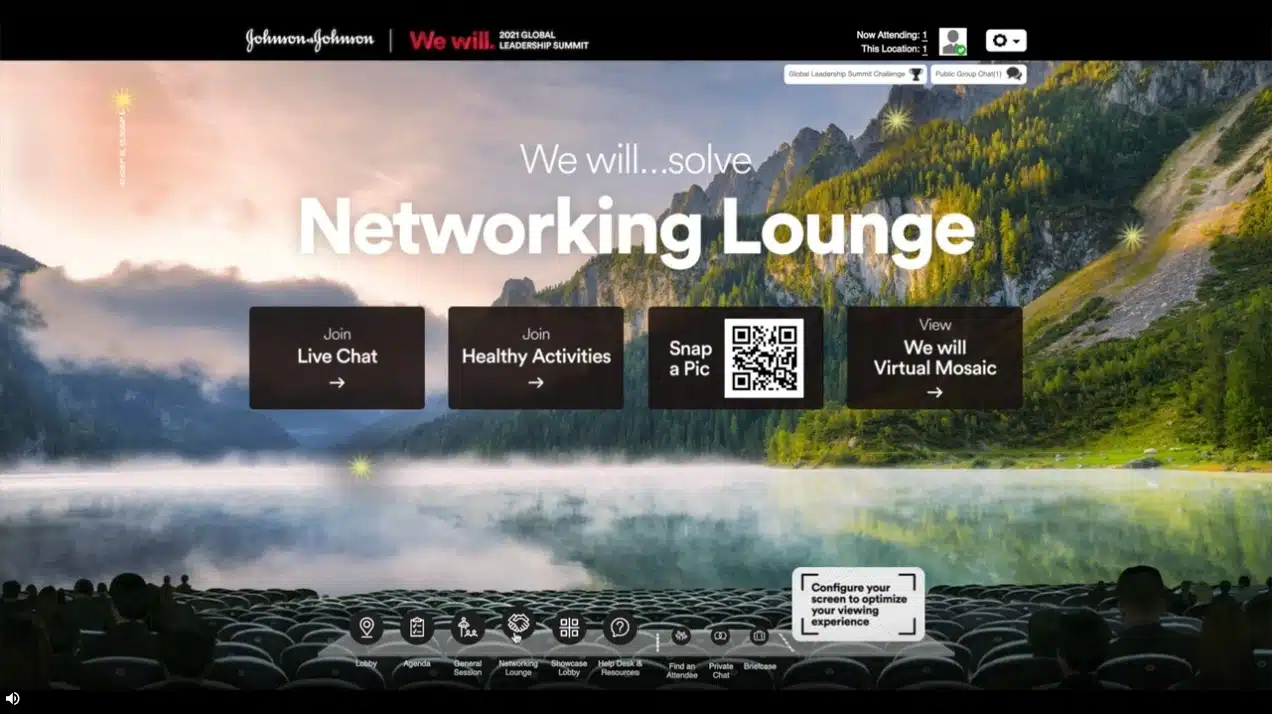 Hybrid Event Platform Engagement
