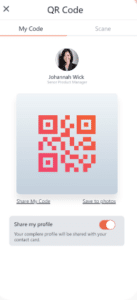 Mobile Event App QR Code