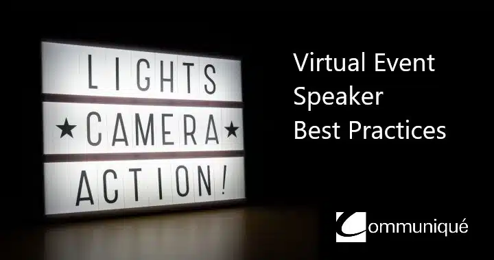 Virtual Event Speaker Tips