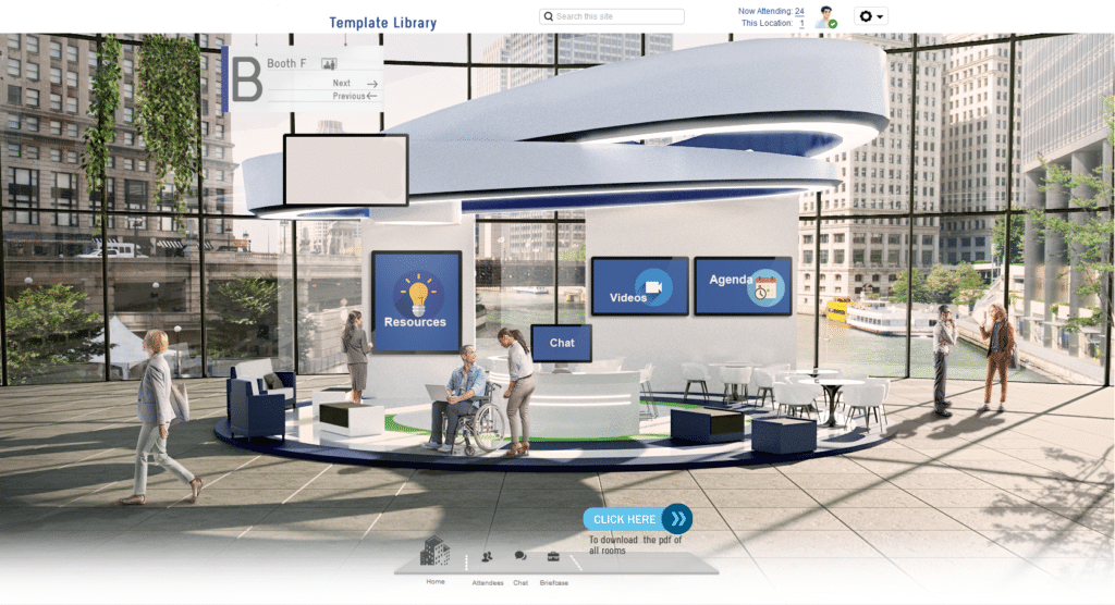 Virtual Event Booth