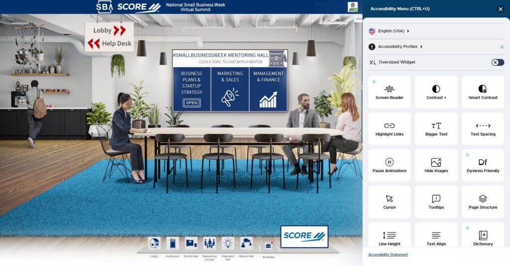 Virtual Event Platform Accessibility