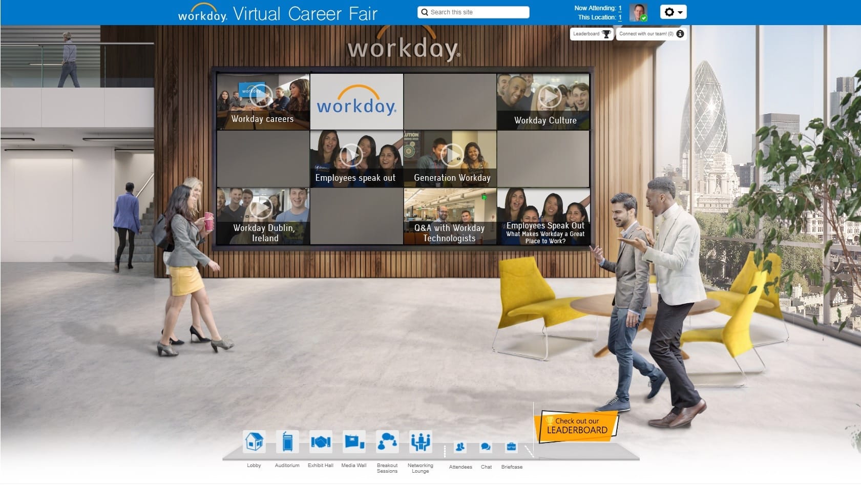 Virtual career fair resources